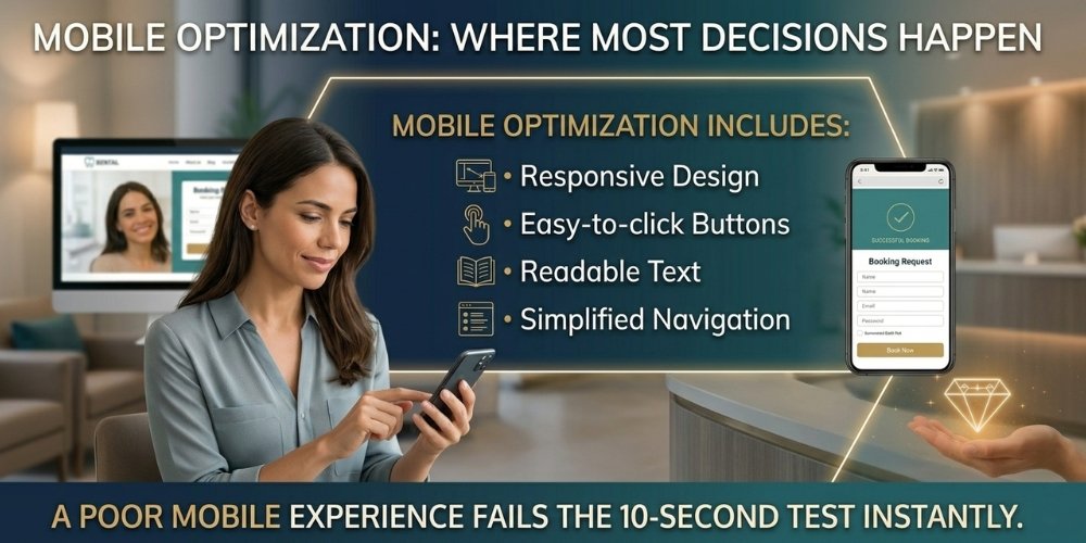 The 10-Second Test: Why Patients Leave Your Site Before Booking